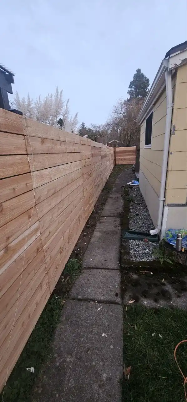 Fencing job site photo 1