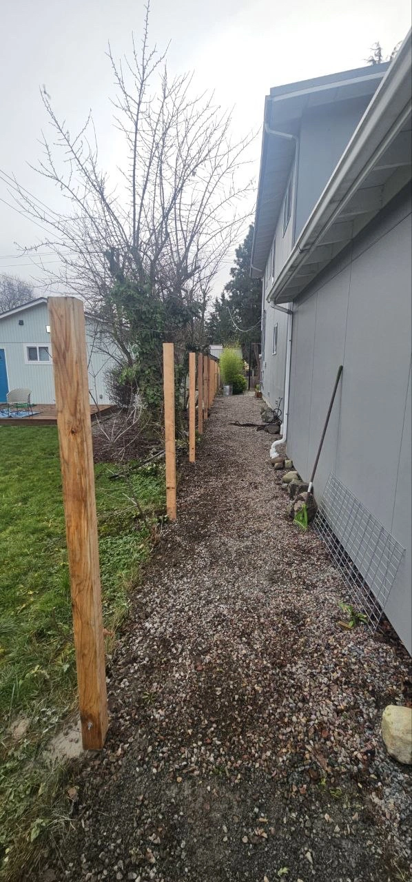 Fencing job site photo 4