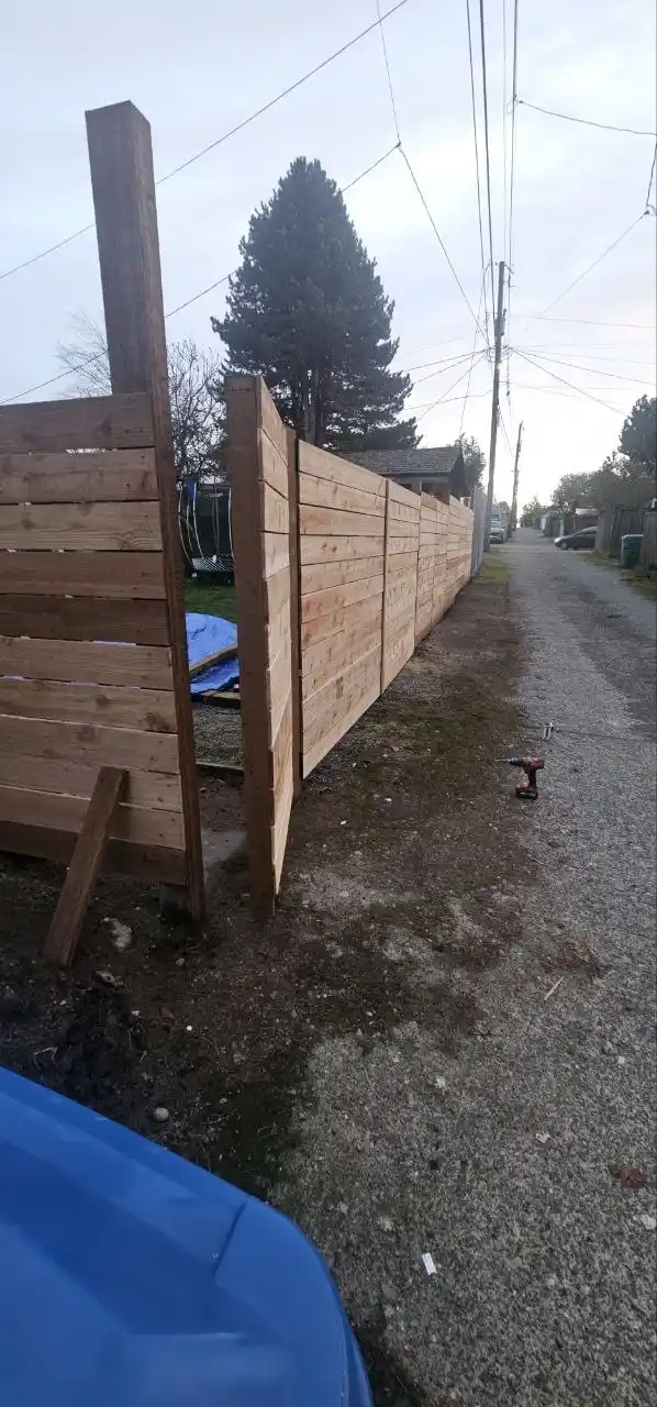 Fencing job site photo 5